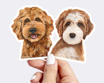 Goldendoodle sticker, Golden doodle sticker, Labradoodle sticker, Cavapoo sticker, Goldendoodle gift, Labradoodle Gift, Doodle Mom