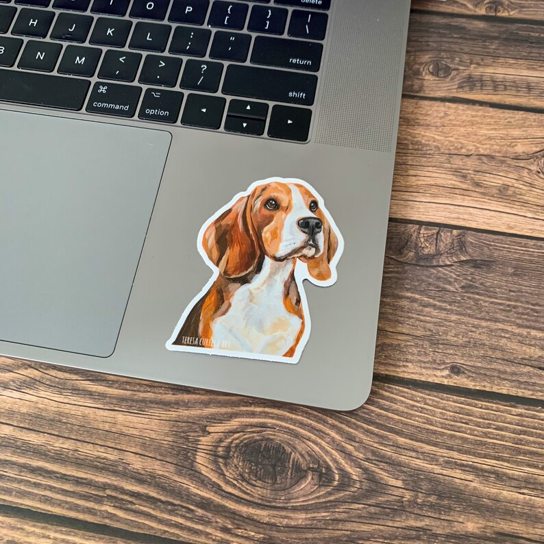 Waterproof Beagle Sticker - Etsy