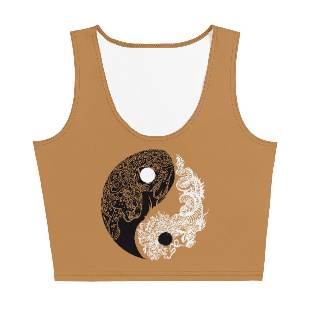 Yin Yang Crop Top - Etsy