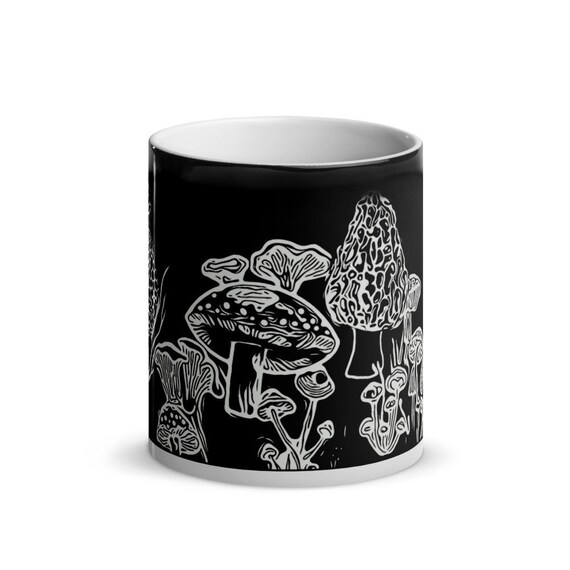 Mushroom Magic Mug Nature Lover Mug Plant Lover Gift Etsy