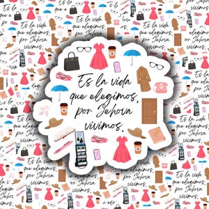 JW Es La Vida Que Eligimos, Por Jehova Vivimos Kiss-Cut Sticker - Regalo Espiritual, Accesorios de la Convención JW, Pegatina de los Testigos de Jehová