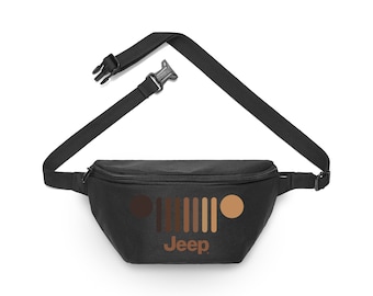 Melanated Jeep Grille Fanny Pack