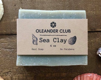 Natural Soap - Sea Clay