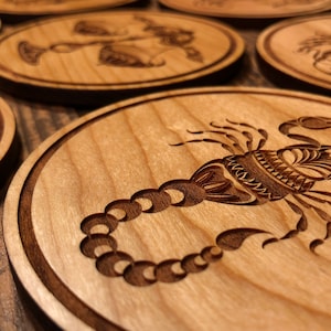 Astrology Zodiac Signs Coasters