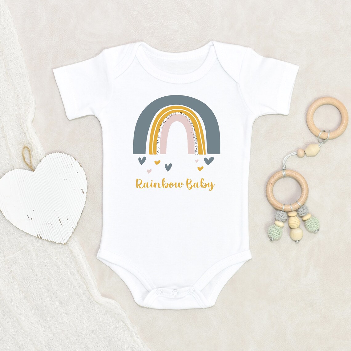 Rainbow baby onesie baby bodysuit boy rainbow baby onesie Etsy
