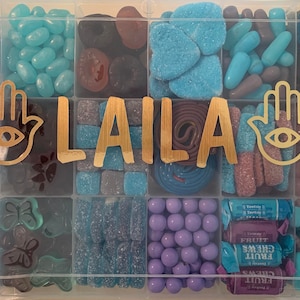 Compartment Candy Box with Lid