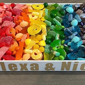 Large Personalized Candy Tray