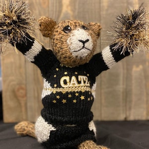 Leopard knitting pattern