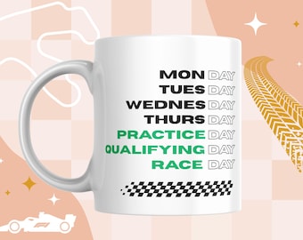 Race Weekend Mug | Racing Fan Gift | Multiple Colors