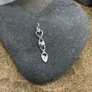 Welsh Loving Arms Love Spoon Necklace
