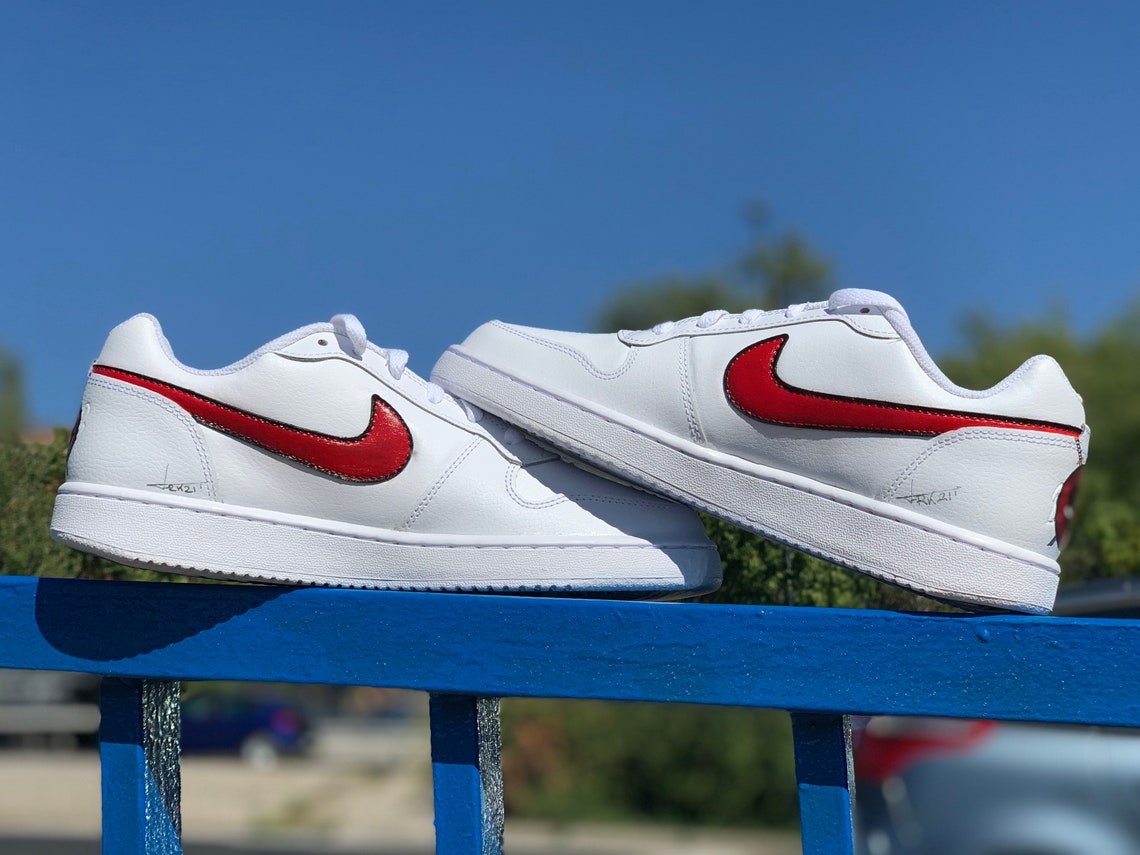 painting sneakers with angelus paint