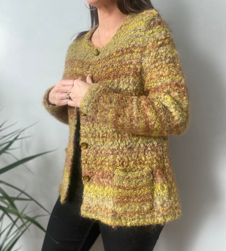 Vintage Merino Wool Cardigan