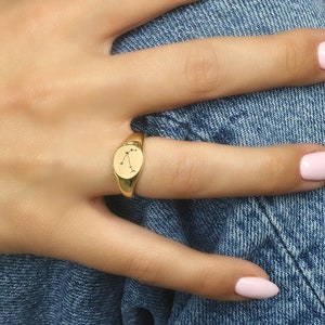 Sternkarte Ring - Widder Ring - Sternkarte Ring - Astrologie Ring - Geburtstagsgeschenk Ring - Widder