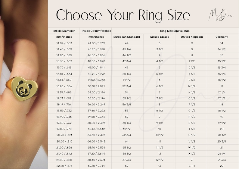 Custom Handwritten Letter Ring · Handwriting Ring · Personal Initial ...