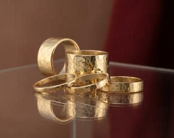 Customized Wedding Band · Full Custom Wedding Rings · Unisex Wedding Ring · Personalized Ring With Engraving · Bridal Ring