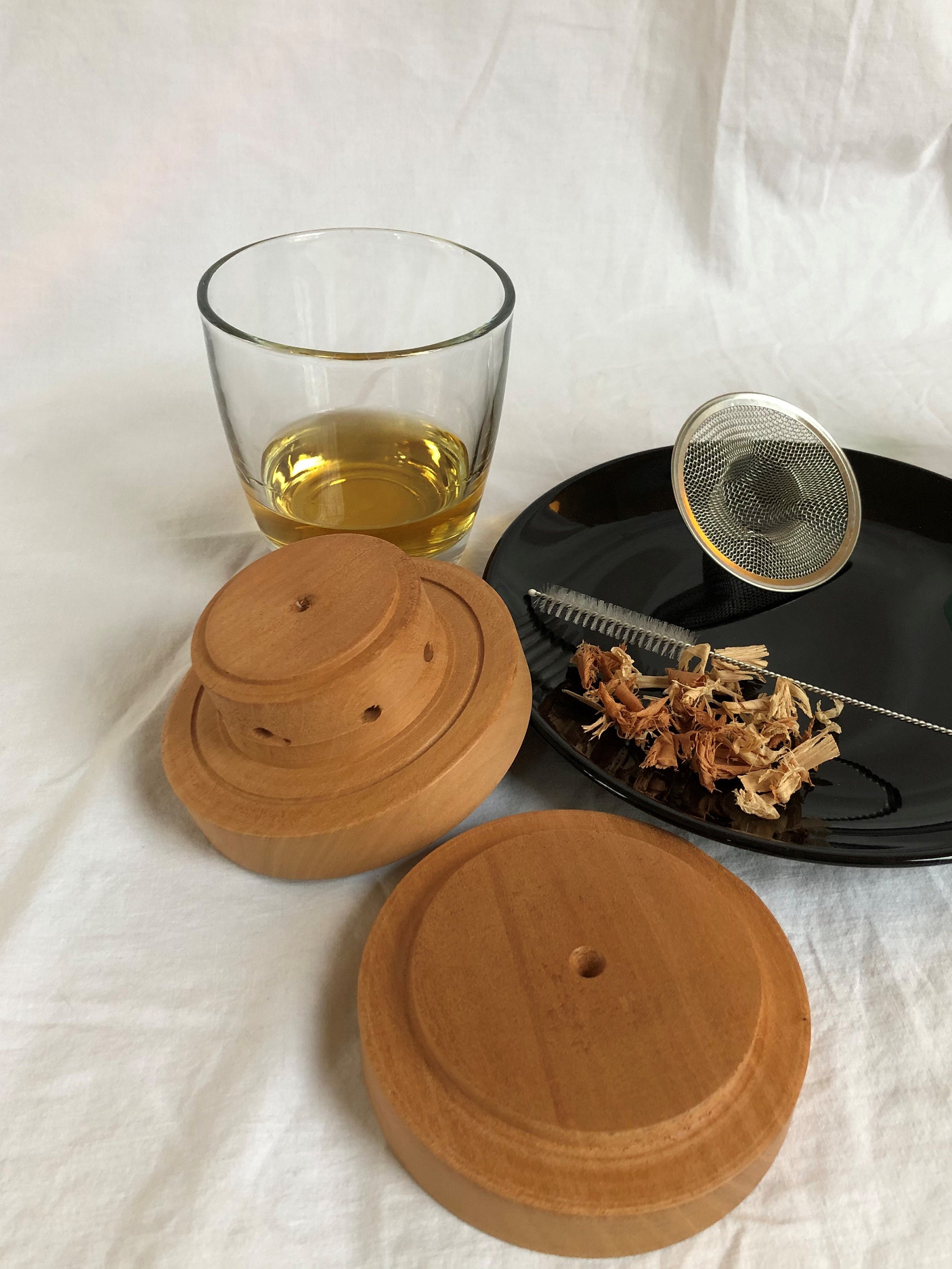 Ash Wood Chips for a Cocktail Smoker Etsy UK