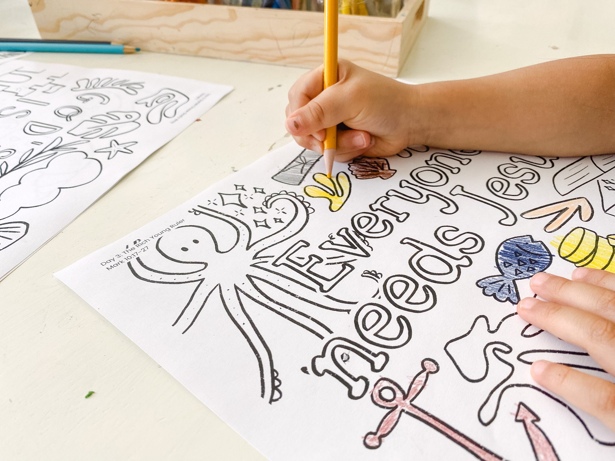 VBS 2024 Breaker Rock Beach, Printable Coloring Pages - Etsy