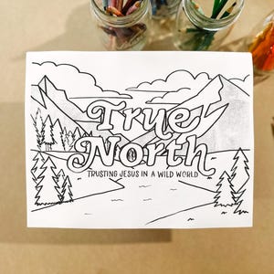 True North, VBS 2025 Printable Coloring Pages