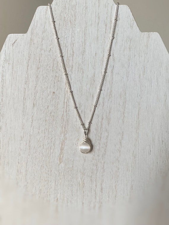 Wholesale Herkimer Diamond Small Single Crystal Necklace for your store -  Faire