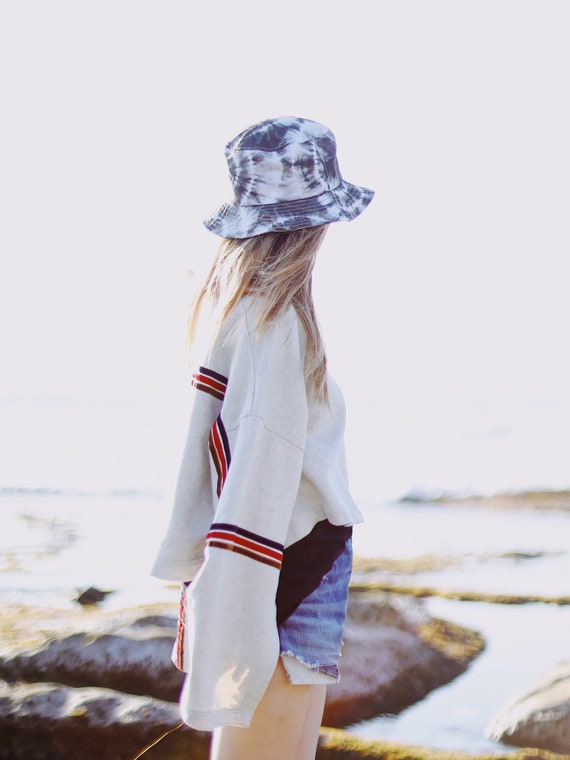 Unisex Tie Dye Bucket Hat: Space, Marble, Rainbow