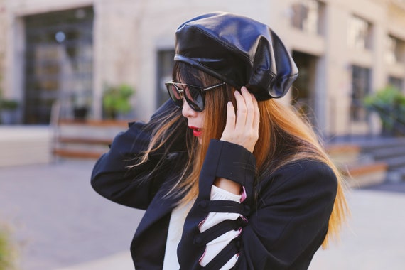 Plain beret hat outlet