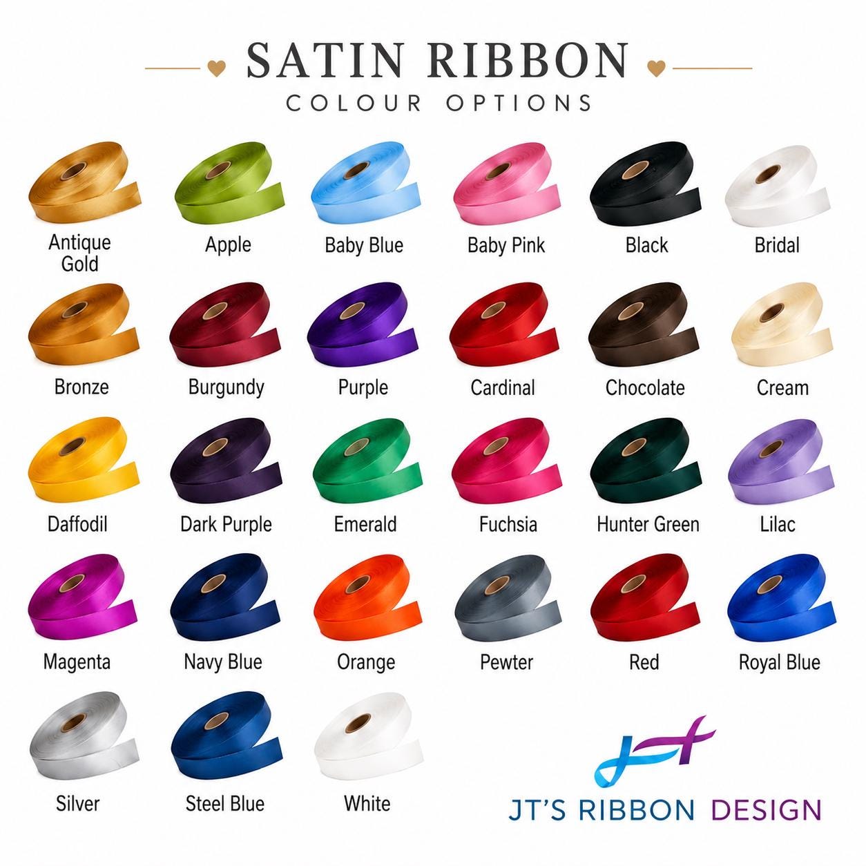 Horse Shoe Ribbon 25mm Various Lengths/colours Cake Ribbon Gift Wrap ...