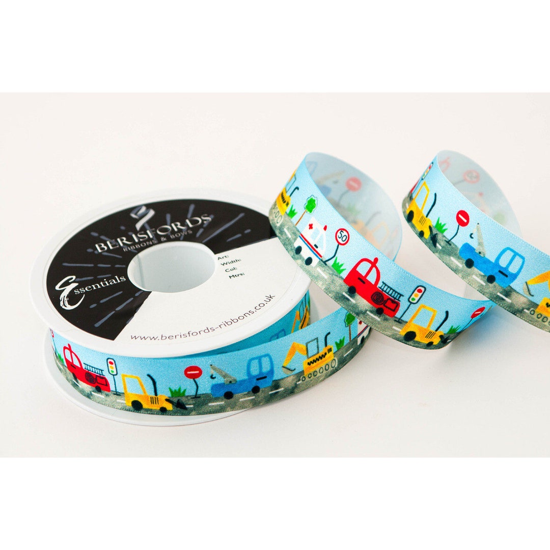 Toy Cars Ribbon 25mm X 1 Metre - Etsy