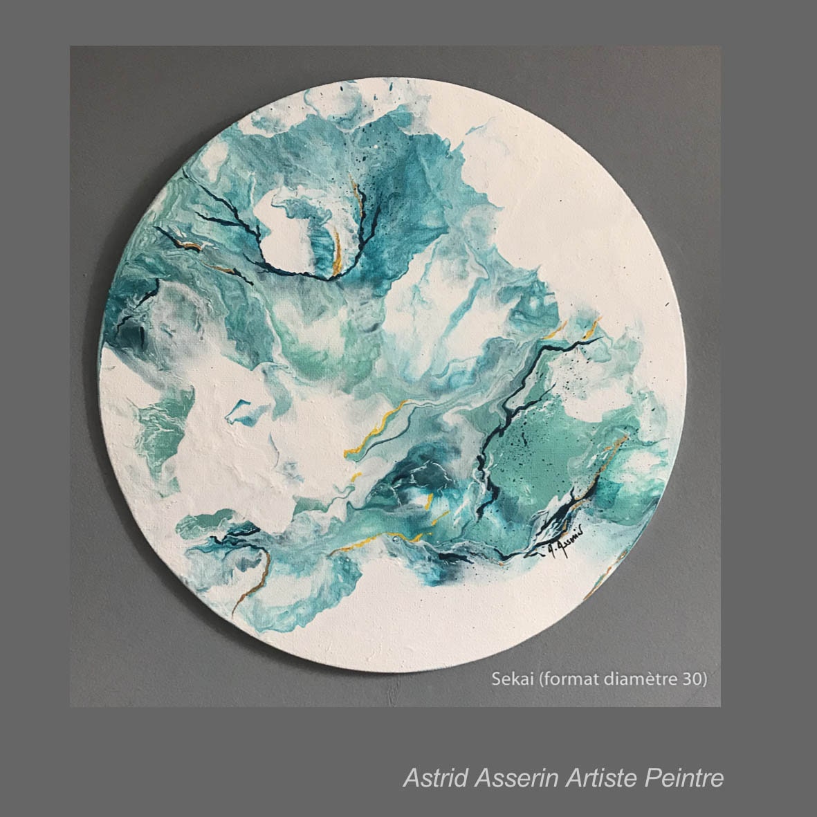 Carton Entoilé Acrylique, Sekai