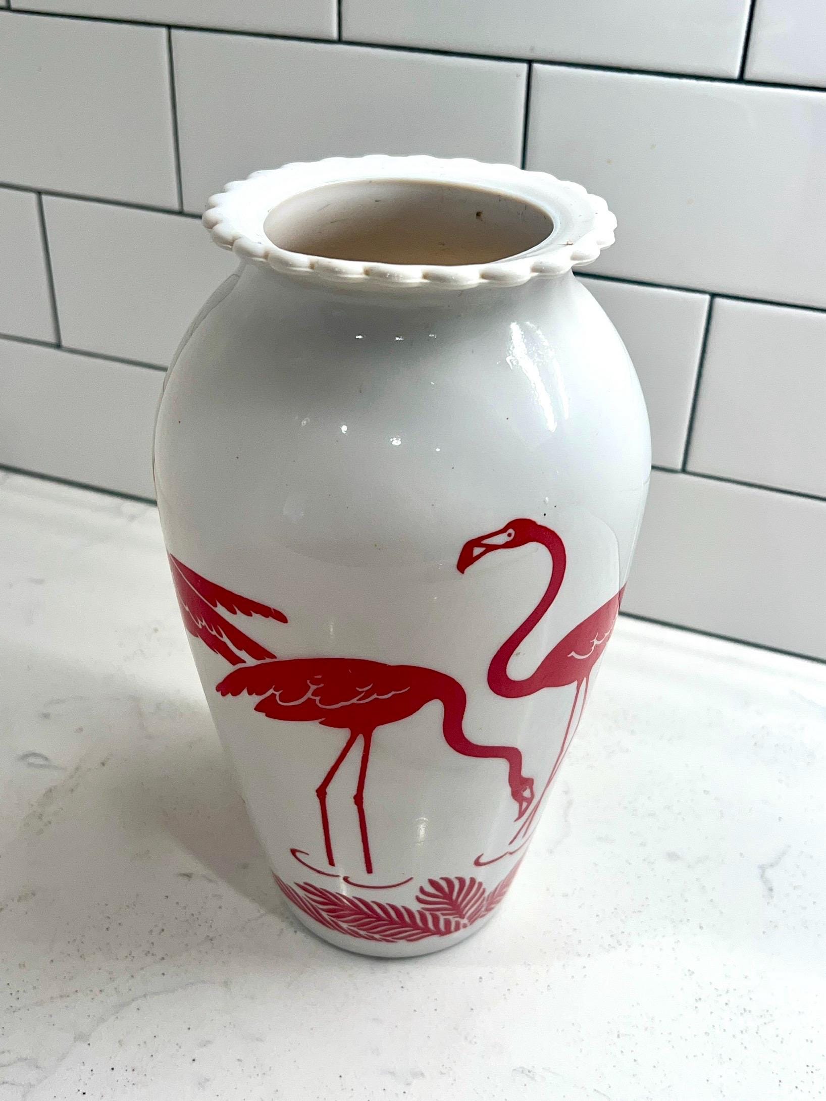 Flamingo vase vintage - Etsy 日本