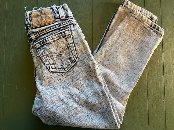 Levi's Vintage 80's 900 Series Kids Acid Wash Denim Jeans - Etsy