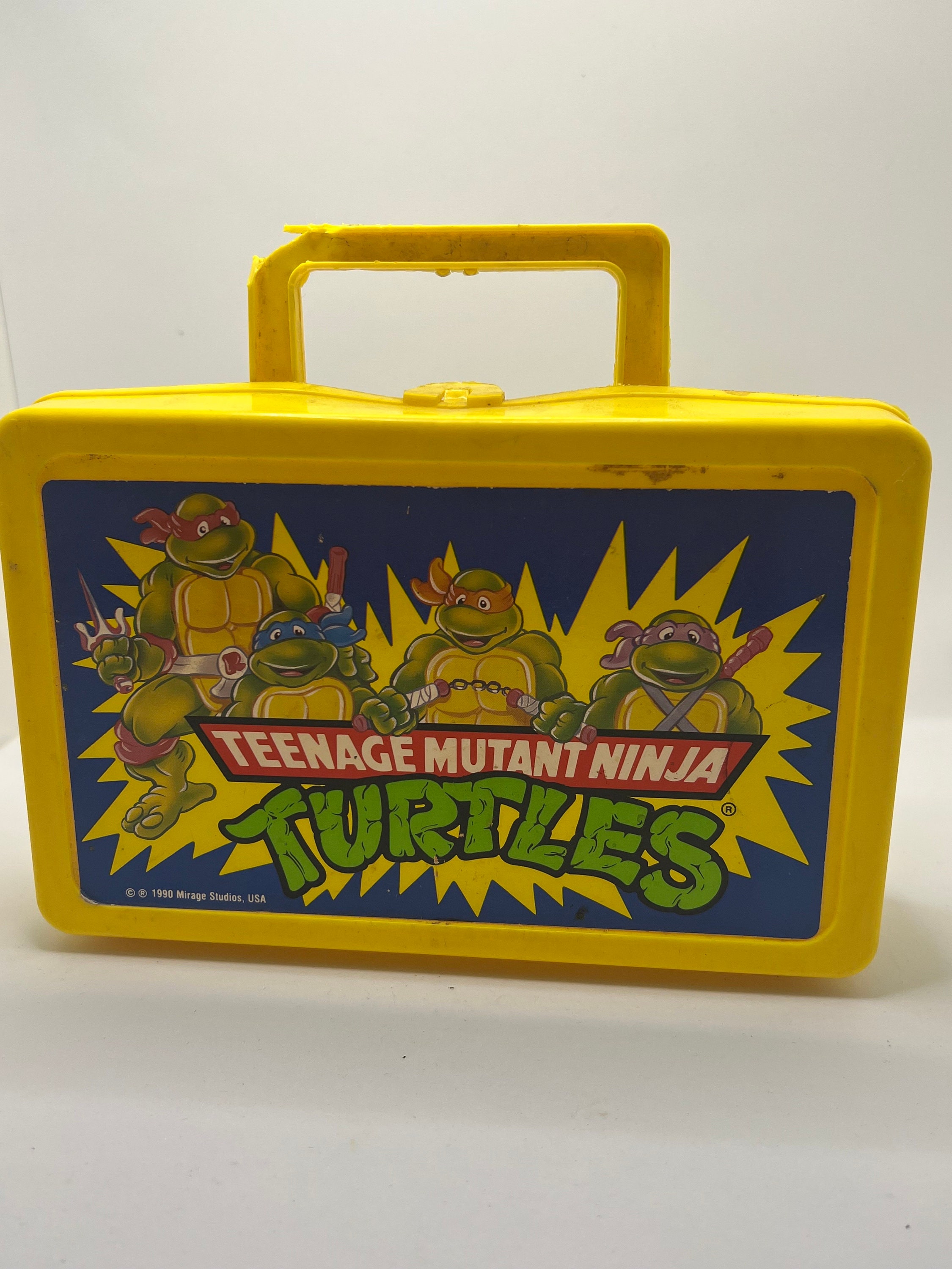 Teenage Mutant Ninja Turtle Sandwich Container (2 Pack) Bread Shaped  Keeper, BPA Free