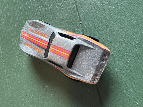 Hot Wheels Corvette Stingray Speed Metallic Silver Paint 1975
