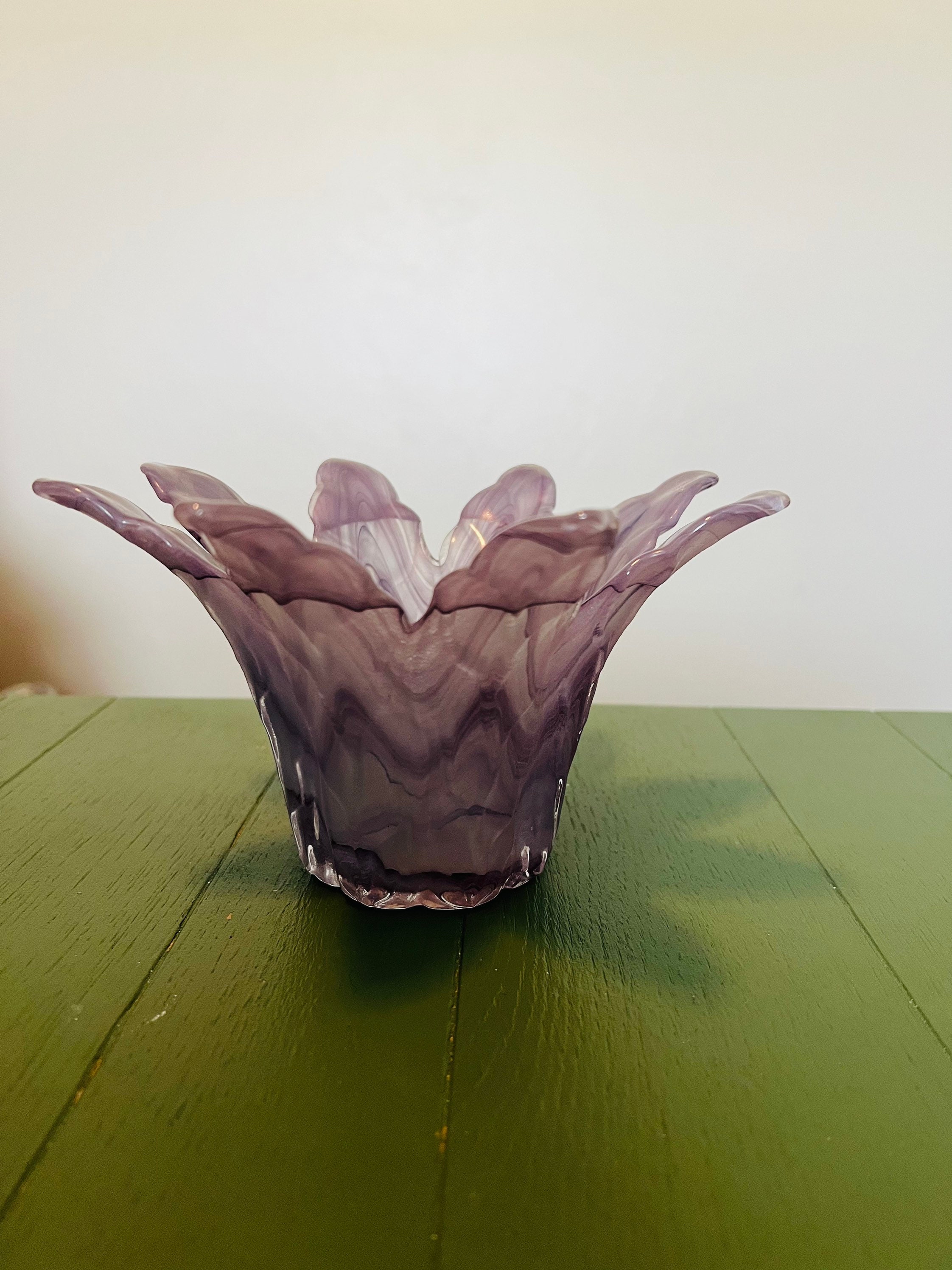 Murano candle holder - Etsy 日本