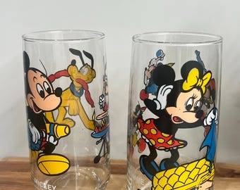 WYBÓR Pepsi Walt Disney Collector Series Mickey Mouse Minnie Mouse Okulary