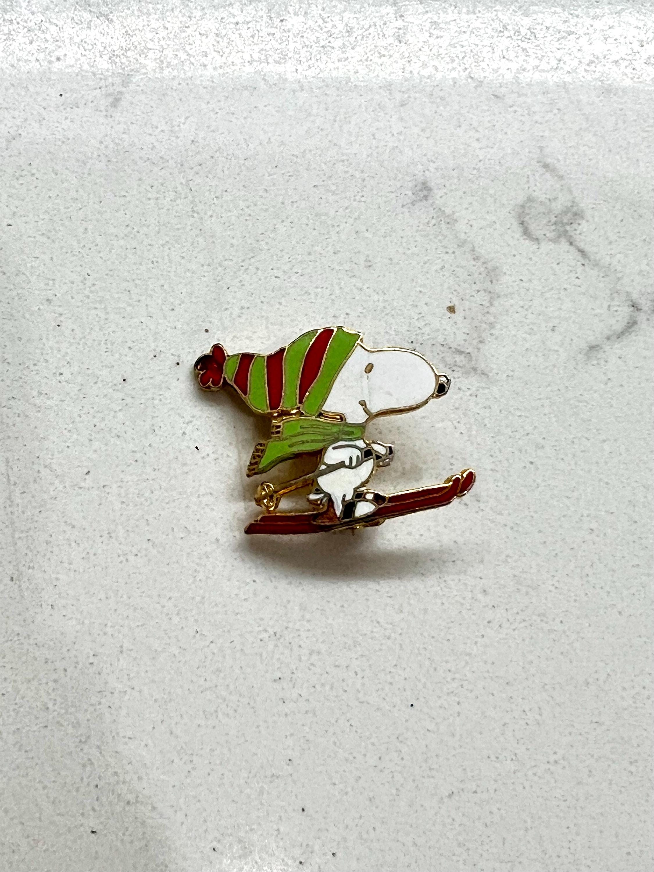 ヴィンテージ スキーヤーブローチ スキー Vintage ski brooch - Etsy 日本