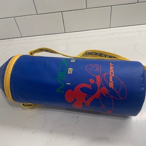 Mickey Mouse Sport 1928 Strap Water Bottle Vintage 90s Walt Disney Crossbody Bag