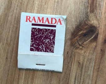 Vintage Matchbook Ramada Hotel Motel Matches