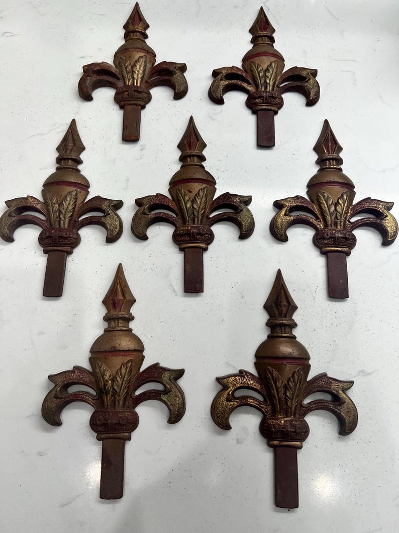 Antique Cast Iron Victorian Finial JUDD PAT.A.P.F. 6.5x4.5” - Etsy