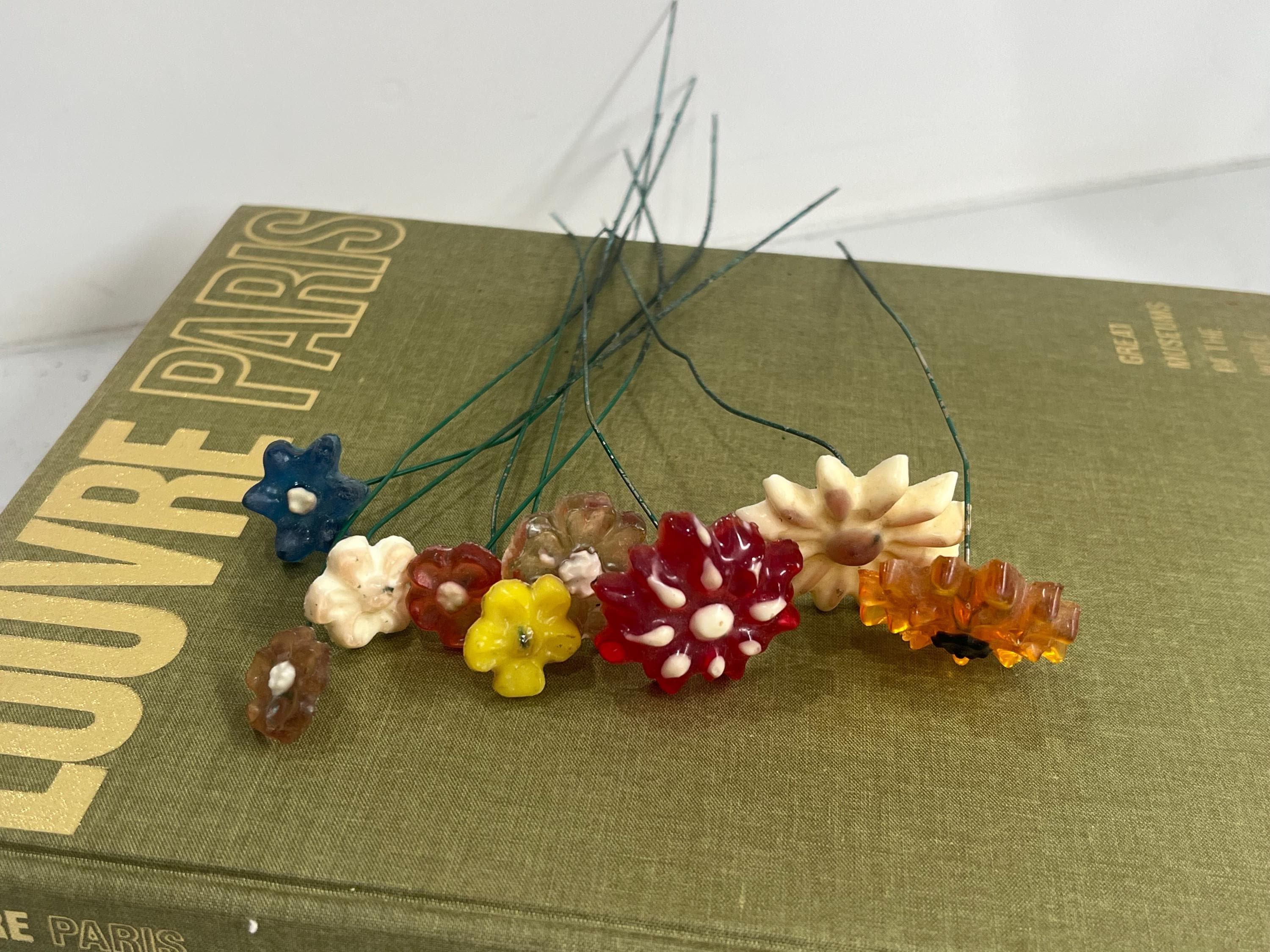 Lucite Flowers Vintage - Etsy