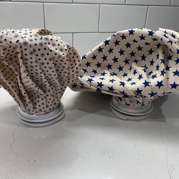 Vintage English Style MCM Ice Pack | Mid Century Design Ice Bag Stars