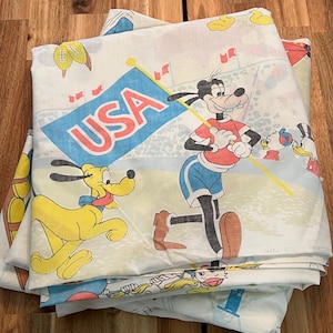 Vintage Mickey Mouse Bedding for Twin - Etsy