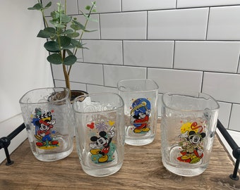 McDonald’s Collector Disney Millennium 2000 Mickey Mouse Glasses | Animal Kingdom Magic Kingdom Hollywood Studios