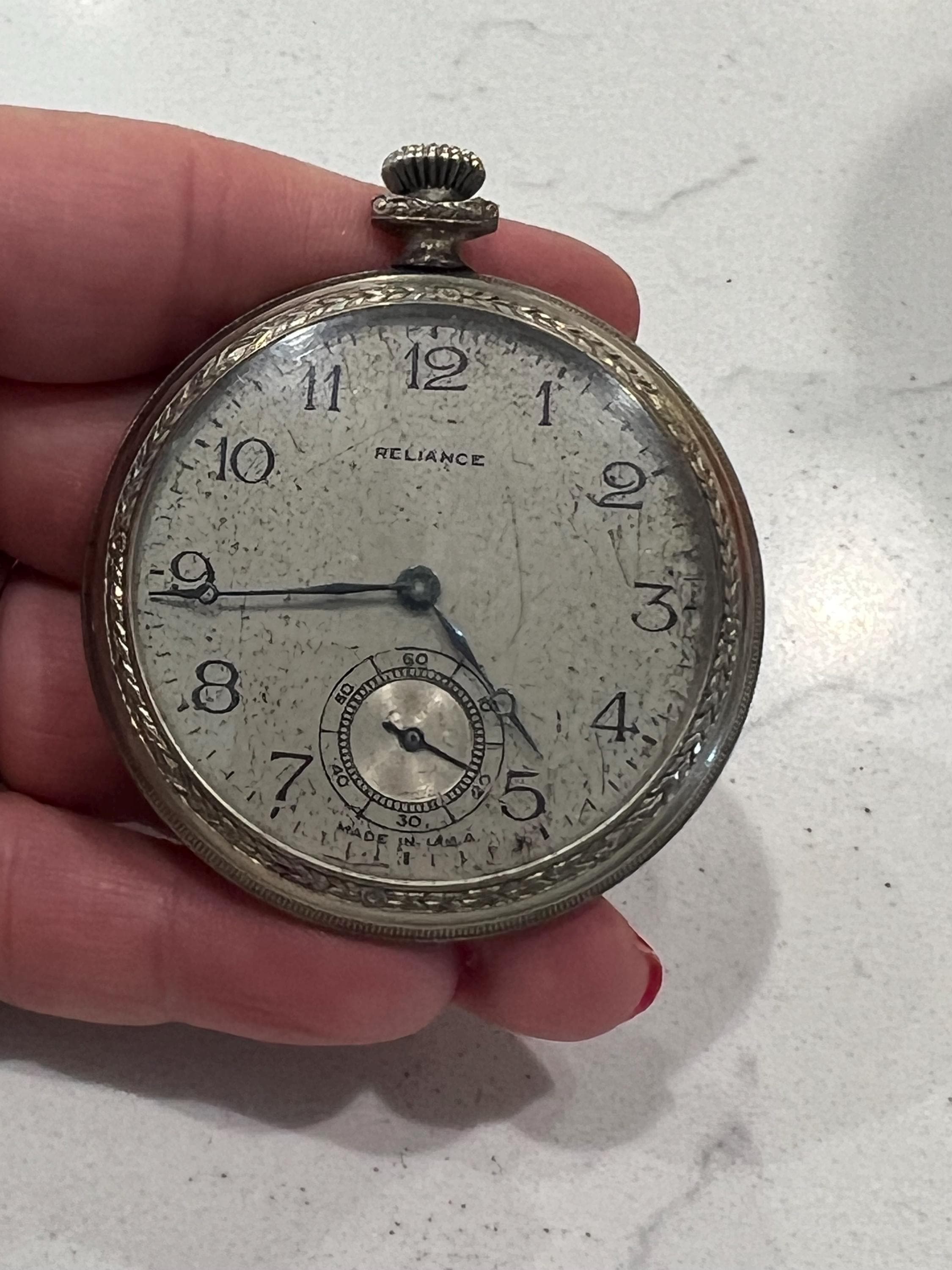 Automatic Wristwatch Stauer Grandfather Pocket Watch 17 Jewel