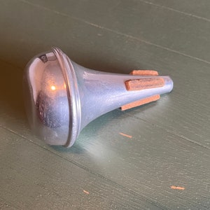 Vintage Aluminum Trumpet Mute