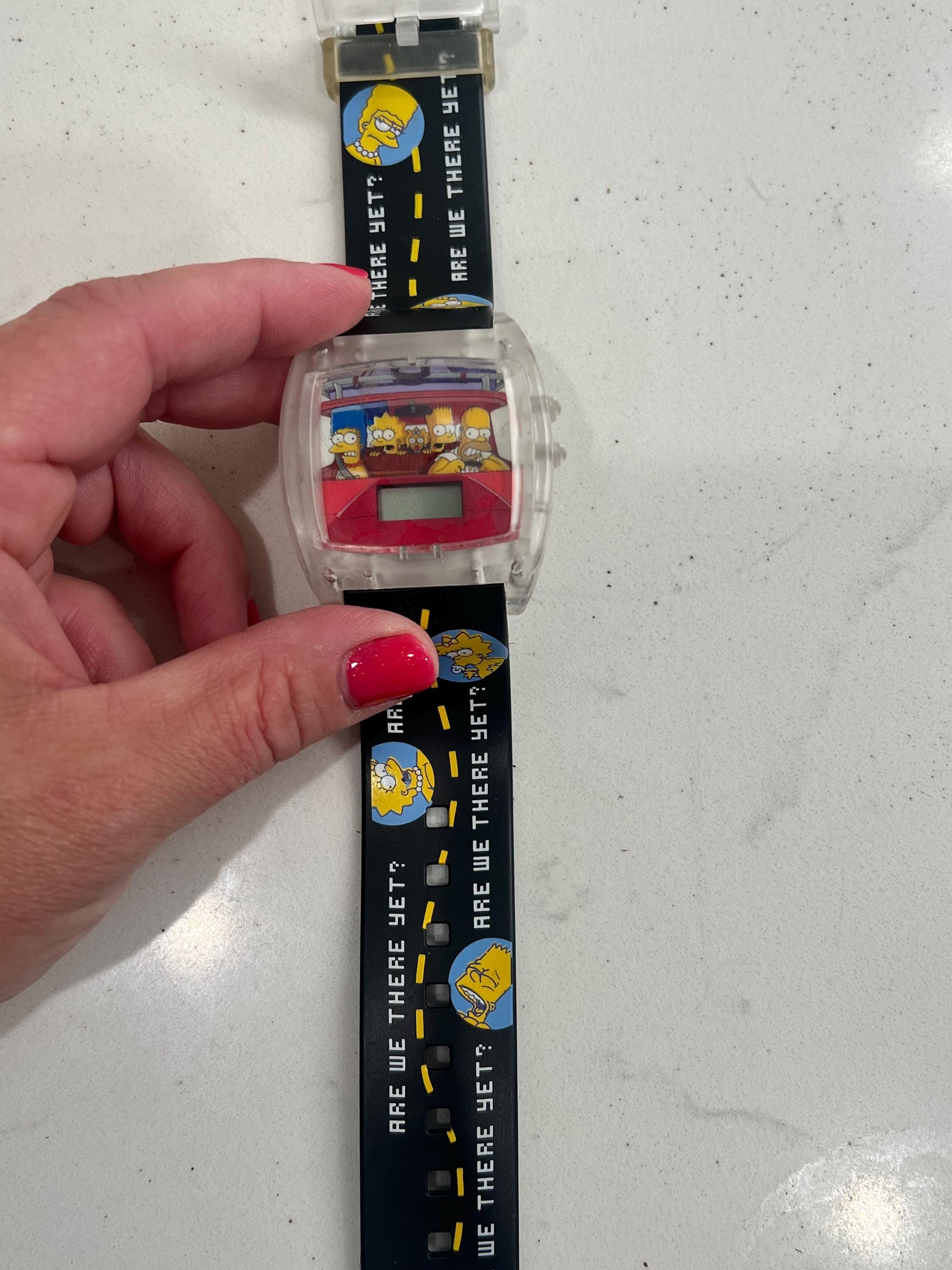 Vintage Collectable the Simpsons Wrist Watch Burger King 2002 - Etsy