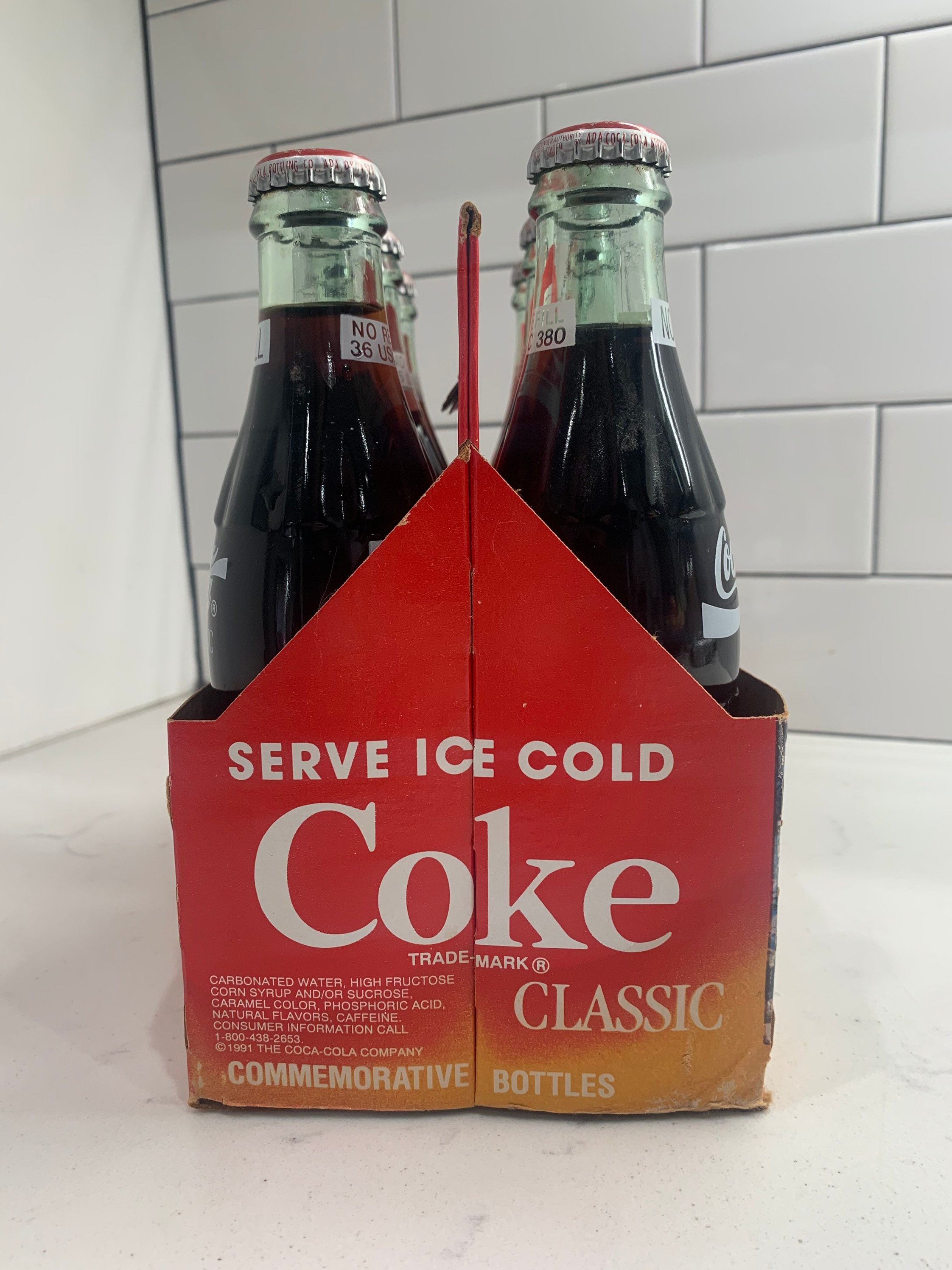 1992年バルセロナオリンピック コカコーラ6本パック - Etsy 日本