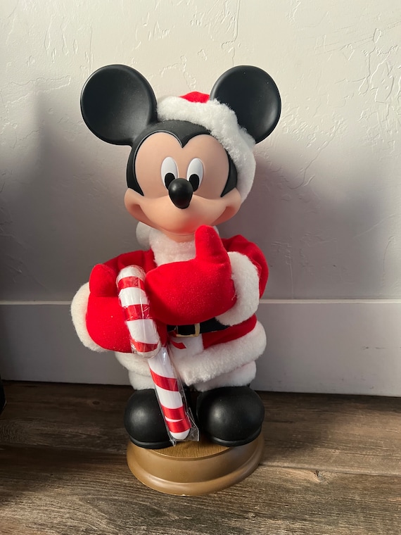 キャラクターグッズ Santa&#39;s BestHolidayAnimation MickeyMouse Disney's 4ft Santa Mickey Mouse Animated Indoor Holiday