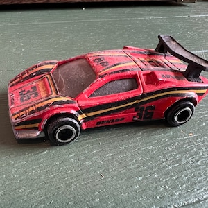 Majorette 200 Series #237 Lamborghini Red France Collectible Toy Car Arvor #36