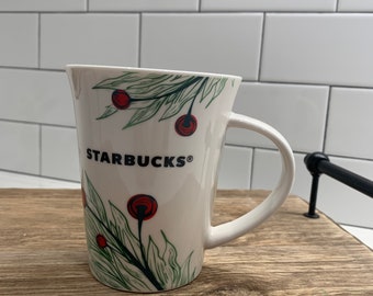 Starbucks Coffee Cup 10 oz Holiday Berry 2020 Mug | Christmas Present | Teacher Gift