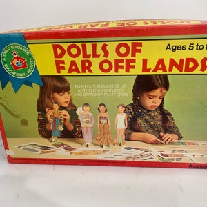 Vintage 1969 Dolls of Far Off Land Dress Up Doll | Heritage | Ethnicity Learning | Education